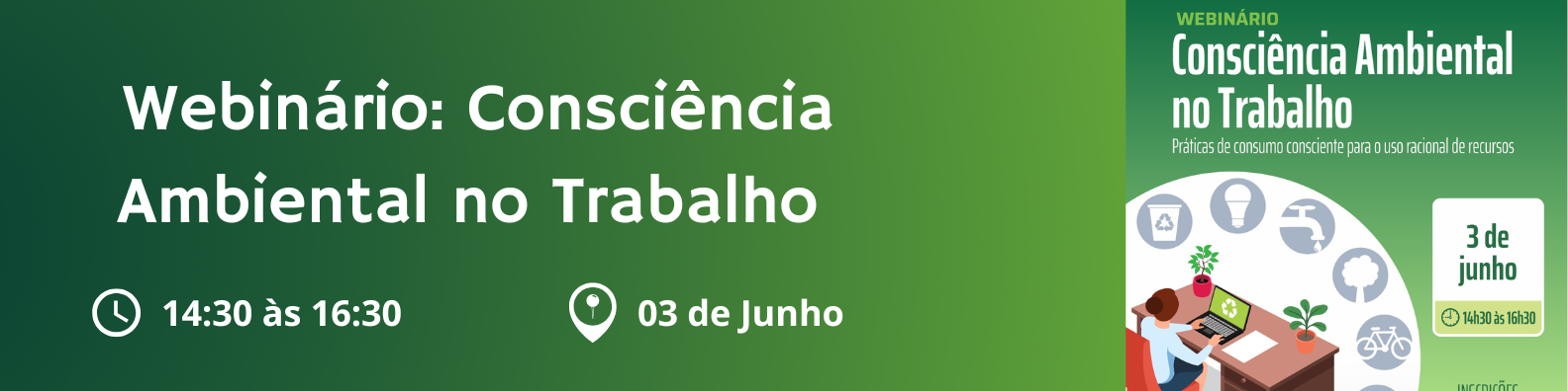 Webinário - Inscrições Abertas
